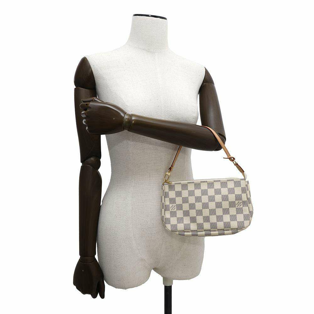 ルイヴィトン ハンドバッグ ダミエ・アズール ポシェット・アクセソワール N51986 LOUIS VUITTON アクセサリーポーチ