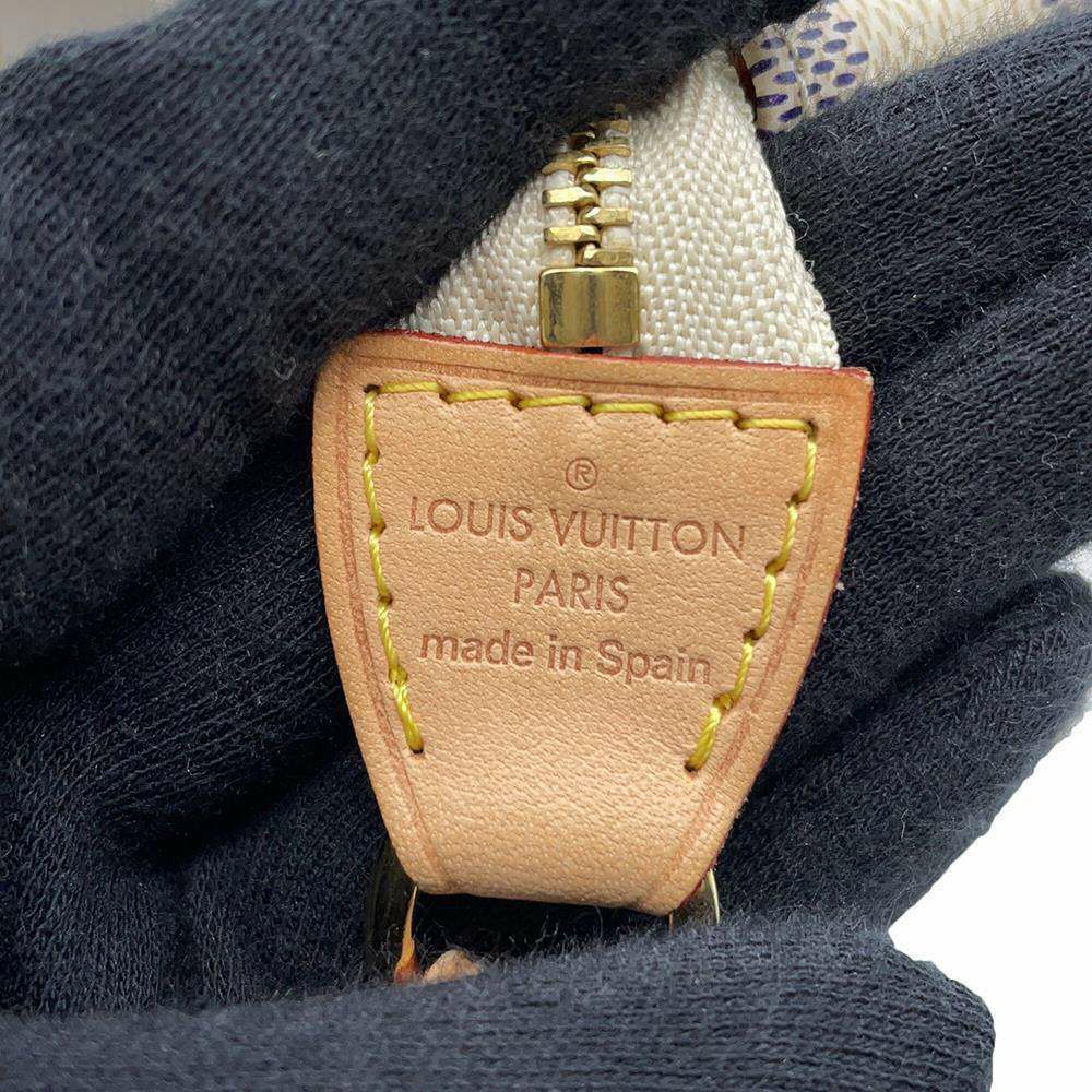 ルイヴィトン ハンドバッグ ダミエ・アズール ポシェット・アクセソワール N51986 LOUIS VUITTON アクセサリーポーチ
