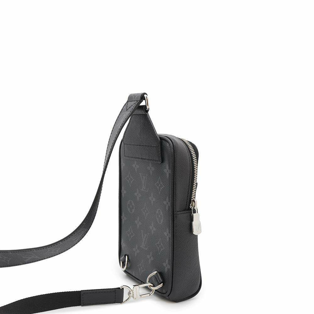 ルイヴィトン ボディバッグ モノグラム・エクリプス タイガラマ アウトドア・スリングバッグ M30741 メンズ ブラック 黒