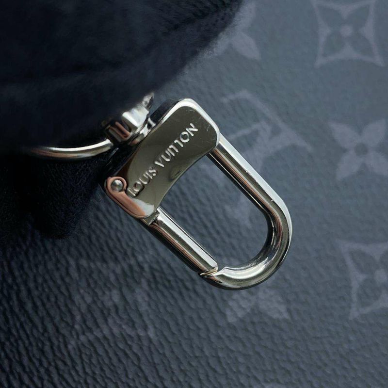 ルイヴィトン ボディバッグ モノグラム・エクリプス タイガラマ アウトドア・スリングバッグ M30741 メンズ ブラック 黒