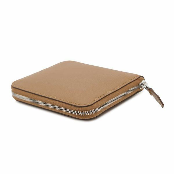 エルメス コインケース アザップコンパクト ゴールド/シルバー金具 エバーカラー K刻印 財布