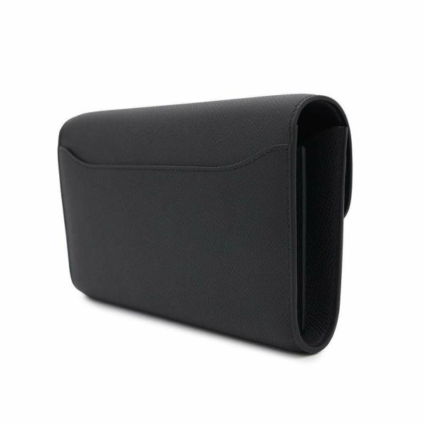 エルメス 長財布 コンスタンス トゥーゴー ロング ブラック/ゴールド金具 エプソン K刻印 HERMES 黒