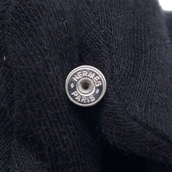 エルメス ピアス ミニ・ポップアッシュ マロングラッセ/シルバー金具 Hモチーフ HERMES Pop H ポップH