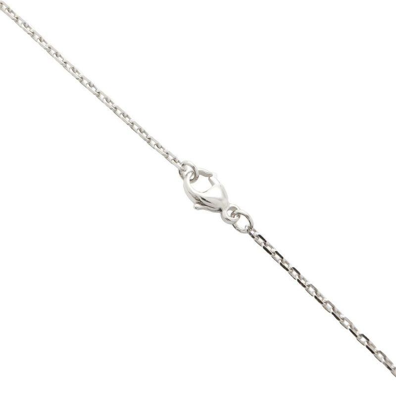 エルメス ネックレス ポップアッシュ ホワイト/シルバー金具 HERMES Pop H アクセサリー ポップH 白