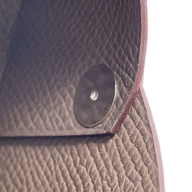 エルメス コインケース カルヴィ デュオ エトゥープ/シルバー金具 エプソン W刻印 財布