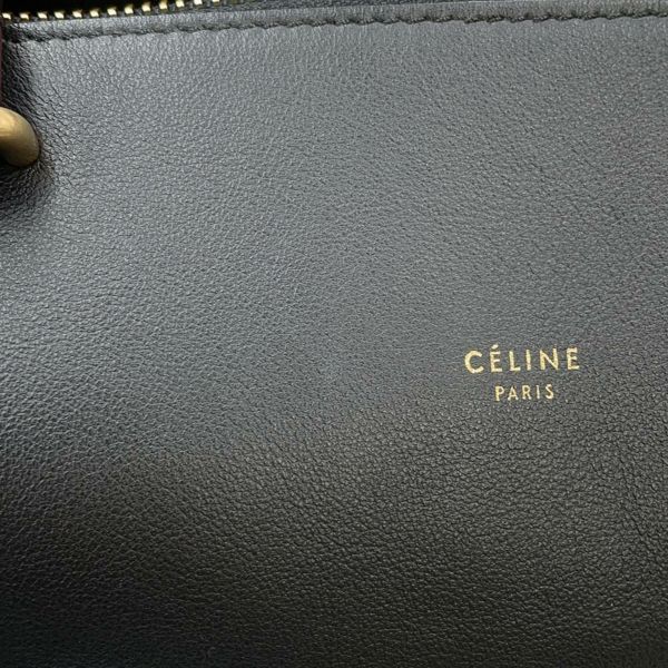セリーヌ ハンドバッグ ソフトキューブ スモール レザー 181613 CELINE 2way 黒