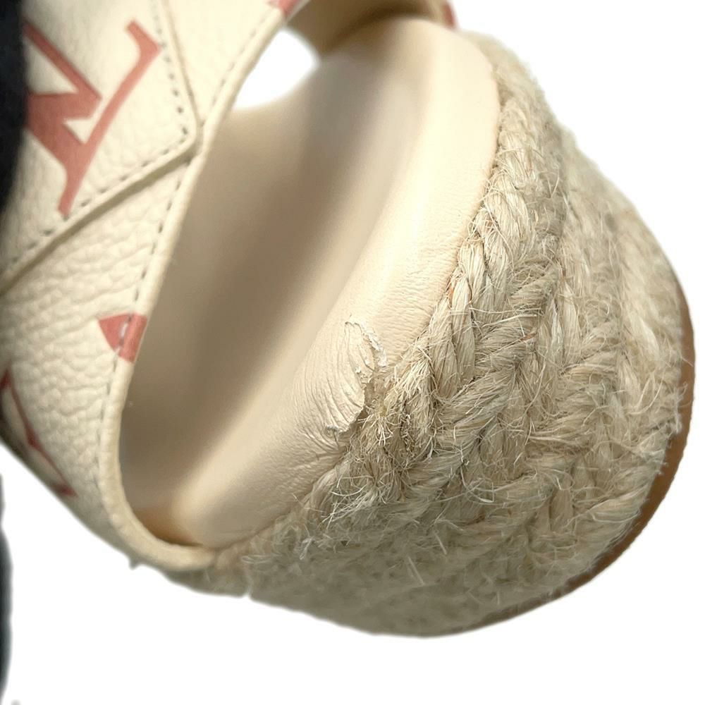 ルイヴィトン サンダル モノグラム スターボード・ライン ヴェッジソール レディースサイズ36 靴