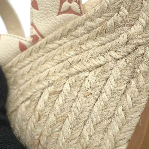 ルイヴィトン サンダル モノグラム スターボード・ライン ヴェッジソール レディースサイズ36 靴