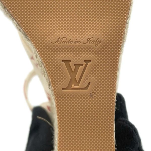 ルイヴィトン サンダル モノグラム スターボード・ライン ヴェッジソール レディースサイズ36 靴