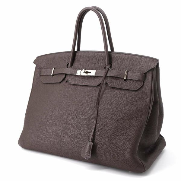 エルメス バーキン40 ショコラ/シルバー金具 トゴ □L刻印 HERMES Birkin ハンドバッグ 安心保証 |  中古・新品ブランド販売ギャラリーレア公式通販