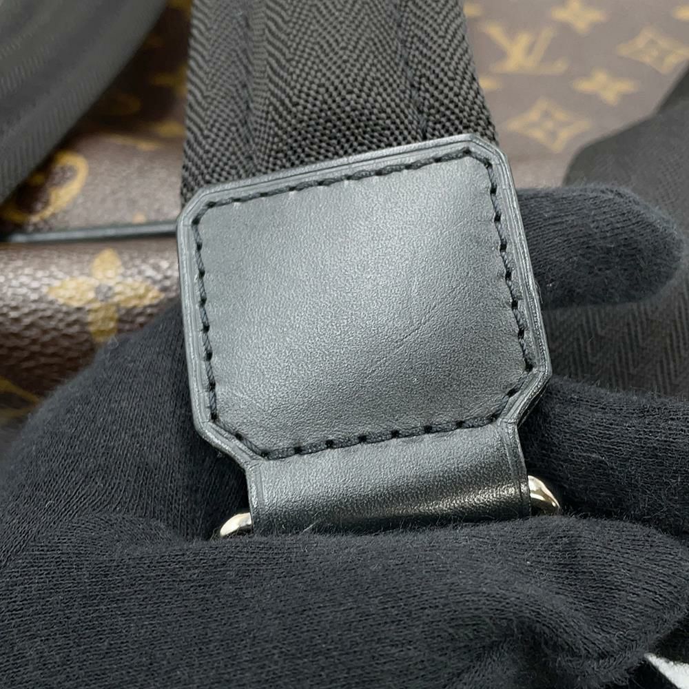 ルイヴィトン リュック モノグラム・マカサー パルク M40637 LOUIS VUITTON バックパック 黒 ブラック