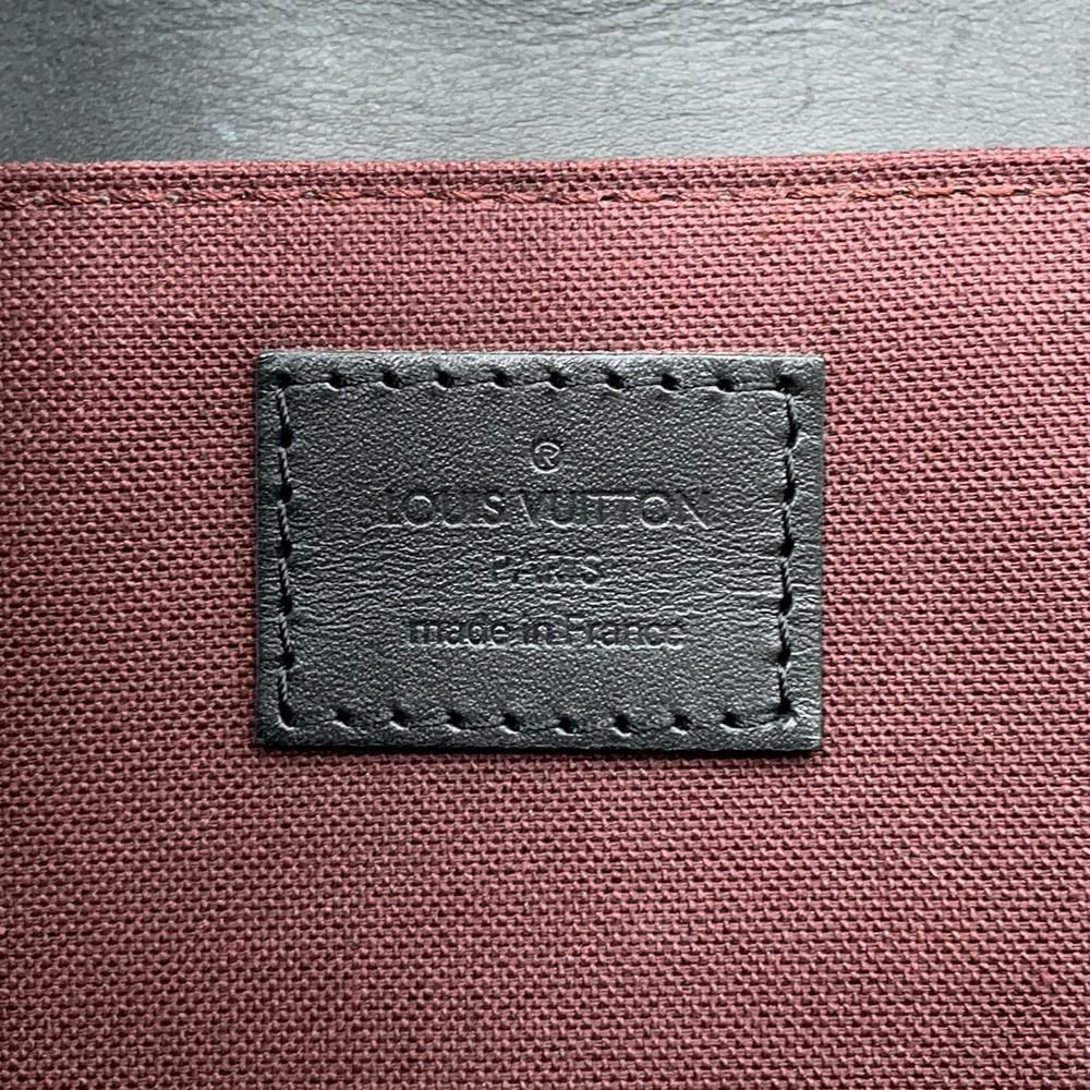 ルイヴィトン リュック モノグラム・マカサー パルク M40637 LOUIS VUITTON バックパック 黒 ブラック