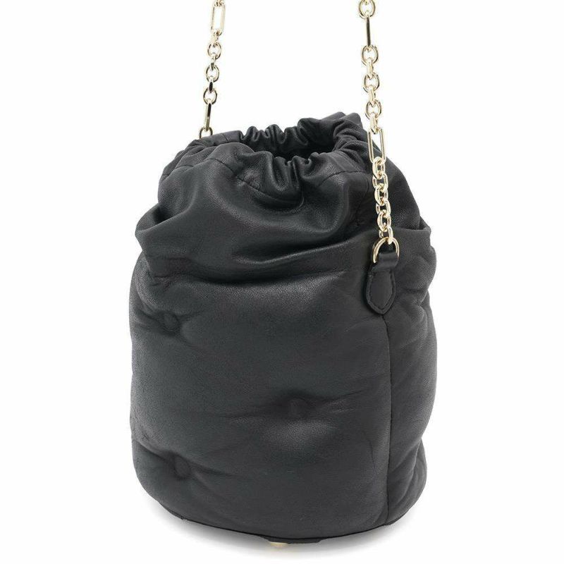 メゾンマルジェラ チェーンショルダーバッグ グラムスラム レザー S56WG0111 Maison Margiela 黒