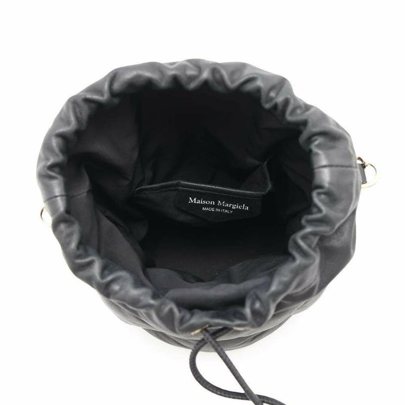 メゾンマルジェラ チェーンショルダーバッグ グラムスラム レザー S56WG0111 Maison Margiela 黒