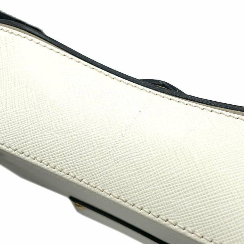 プラダ チェーンショルダーバッグ シドニー レザー 1BD219 PRADA 白