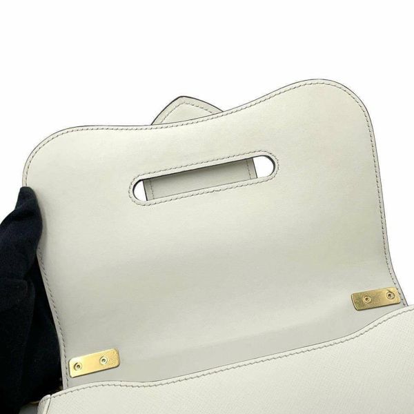 プラダ チェーンショルダーバッグ シドニー レザー 1BD219 PRADA 白