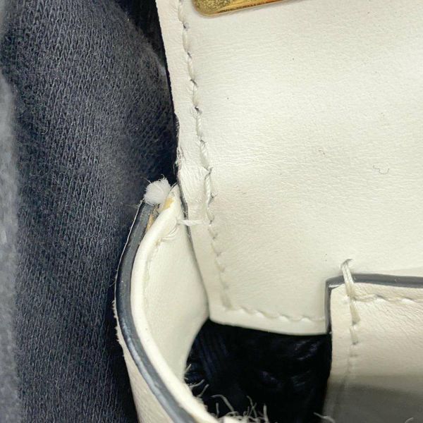 プラダ チェーンショルダーバッグ シドニー レザー 1BD219 PRADA 白