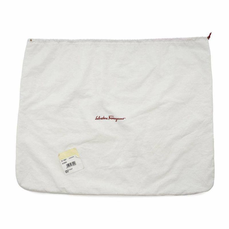 サルヴァトーレ・フェラガモ ハンドバッグ ハラコ レザー 215867 Ferragamo 黒