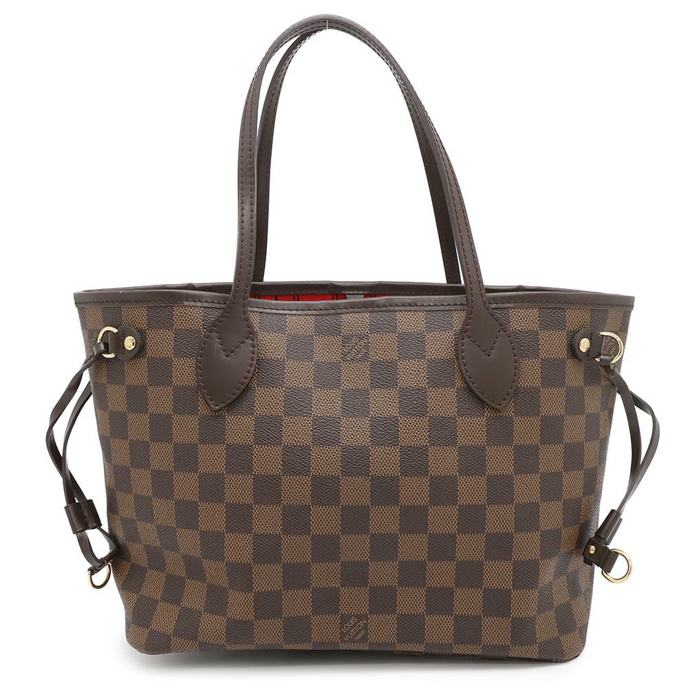 ルイヴィトン トートバッグ ダミエ・エベヌ ネヴァーフルPM N51109 LOUIS VUITTON