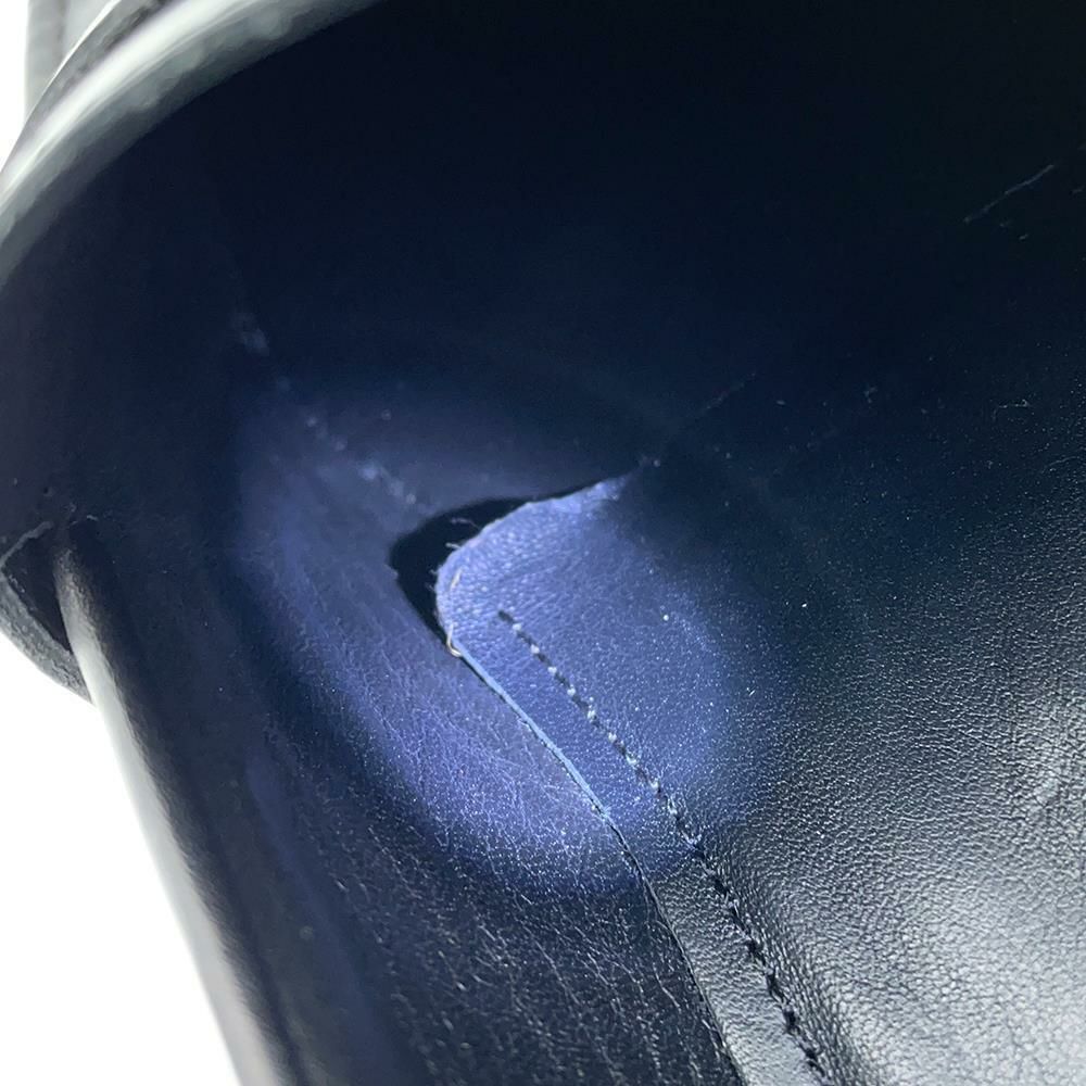 ルイヴィトン ローファー カーフレザー グローブライン メンズサイズ6 1/2 LOUIS VUITTON 靴 ブラック 黒