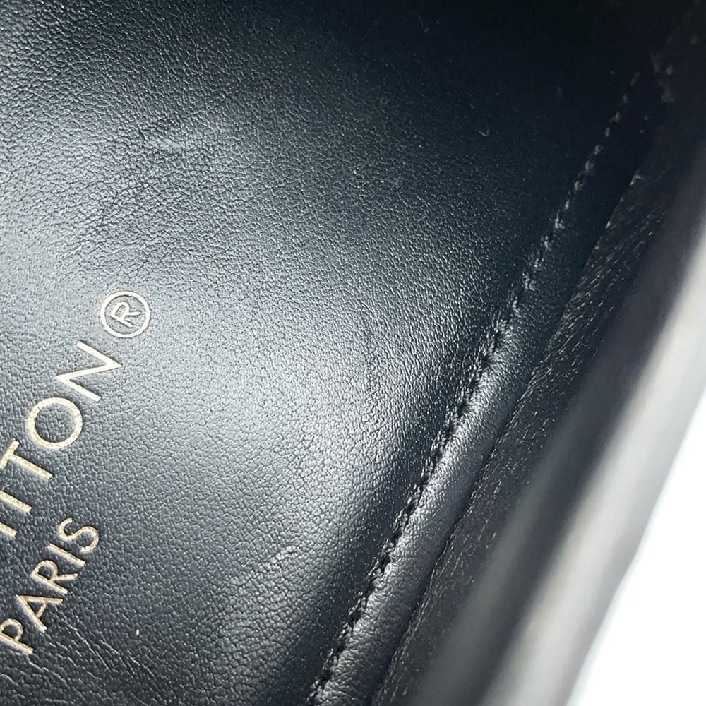 ルイヴィトン ローファー カーフレザー グローブライン メンズサイズ6 1/2 LOUIS VUITTON 靴 ブラック 黒