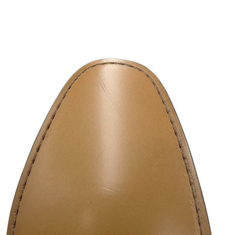 ルイヴィトン ローファー カーフレザー グローブライン メンズサイズ6 1/2 LOUIS VUITTON 靴 ブラック 黒