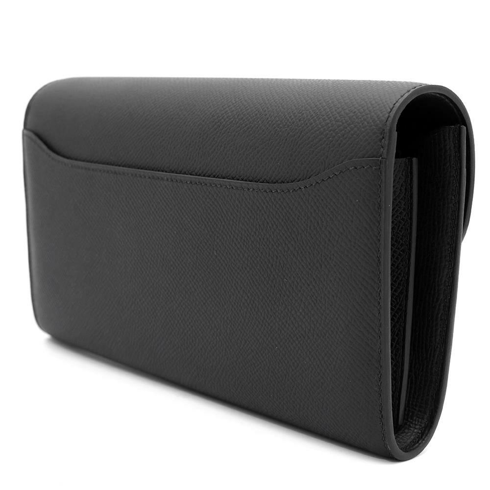 エルメス 長財布 コンスタンス トゥーゴー ロング ブラック/ゴールド金具 エプソン U刻印