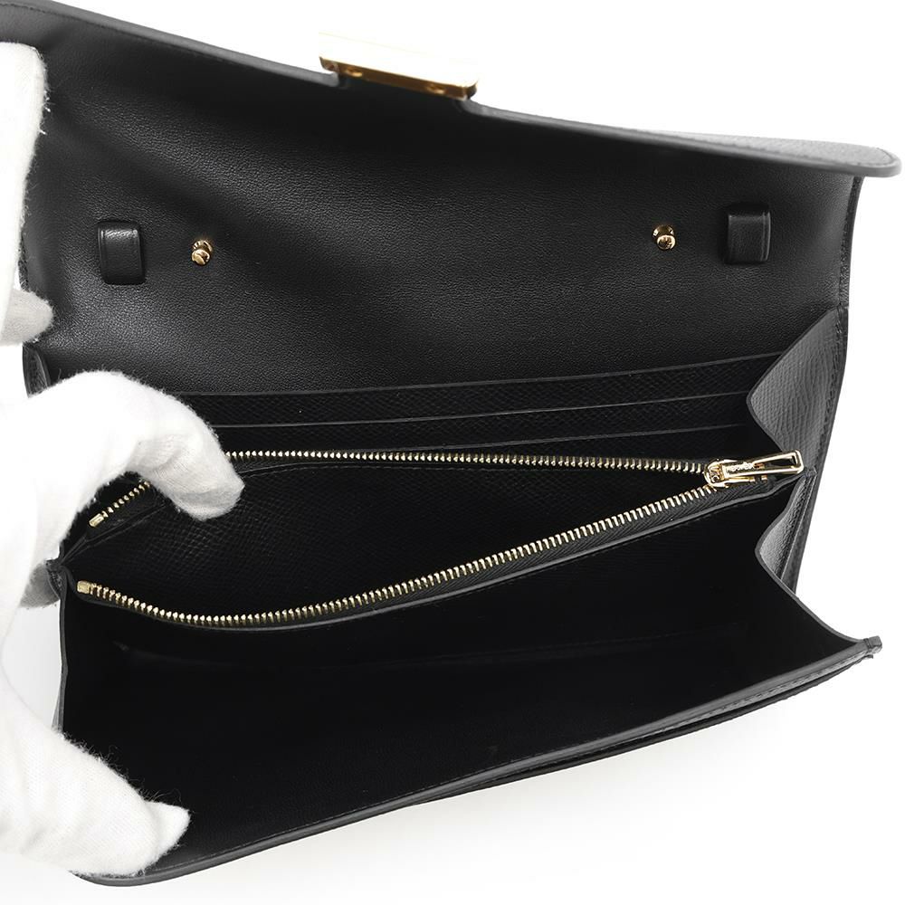 エルメス 長財布 コンスタンス トゥーゴー ロング ブラック/ゴールド金具 エプソン U刻印