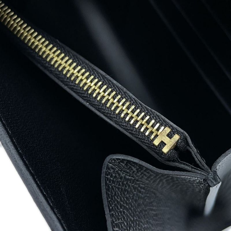 エルメス 長財布 コンスタンス トゥーゴー ロング ブラック/ゴールド金具 エプソン U刻印