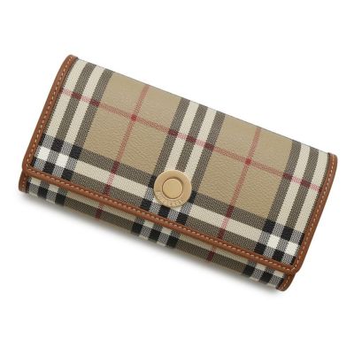 バーバリー長財布 BURBERRY - バーバリー BURBERRY メンズ 長財布 カラーブロック