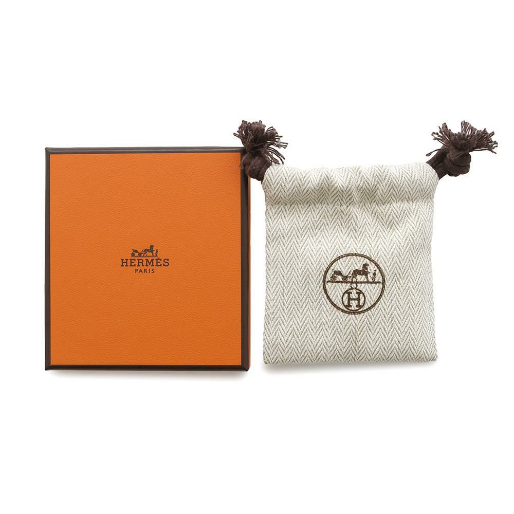 エルメス ピアス ミニ・ポップアッシュ マロングラッセ/ゴールド金具 Hモチーフ HERMES Pop H ポップH