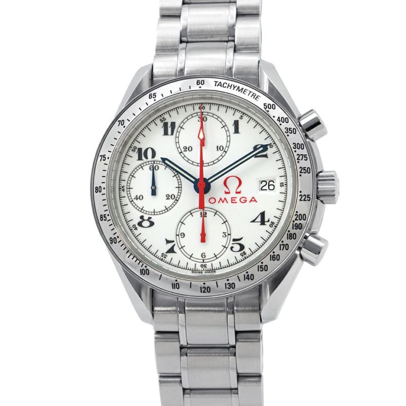 オメガ スピードマスター デイト クロノグラフ 3515.20 OMEGA 腕時計 ウォッチ 白文字盤