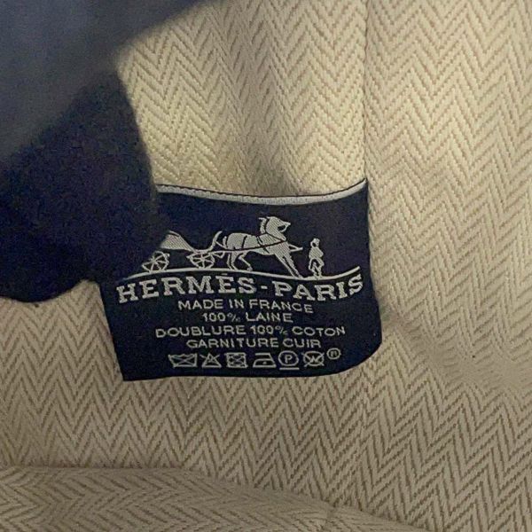 エルメス ポーチ ブリッド・ア・ブラックGM Hナッテ キャンバス HERMES バッグ