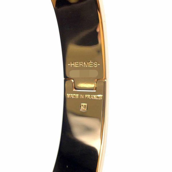 エルメス ブレスレット クリックH エルメス・フラッグシップ PM ジャスミン/ピンクゴールド金具 HERMES バングル