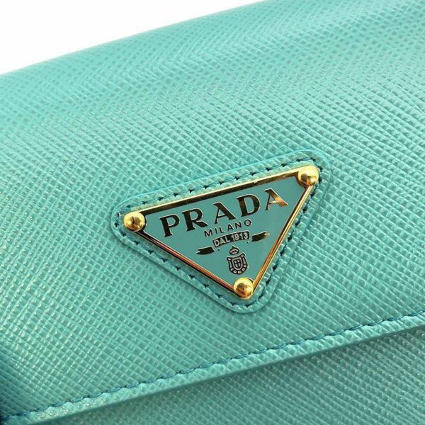 プラダ チェーンショルダーバッグ サフィアーノ レザー 1MR017 PRADA バッグ ミニバッグ