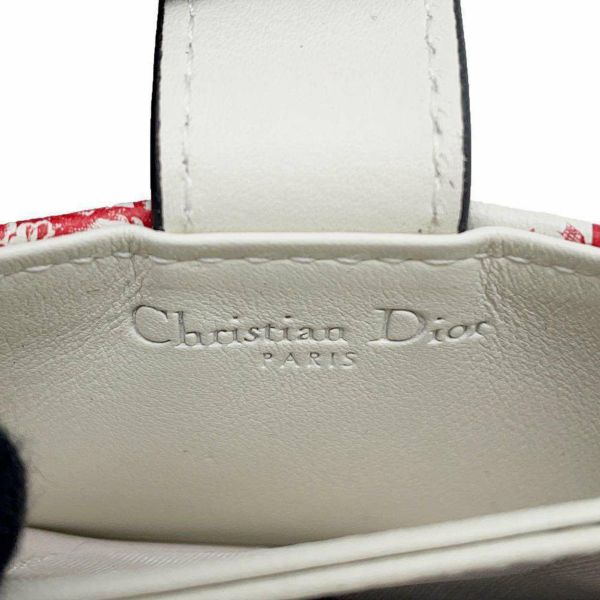 クリスチャン・ディオール カードケース フローラル プリント レザー Christian Dior 財布 花柄 フラワー