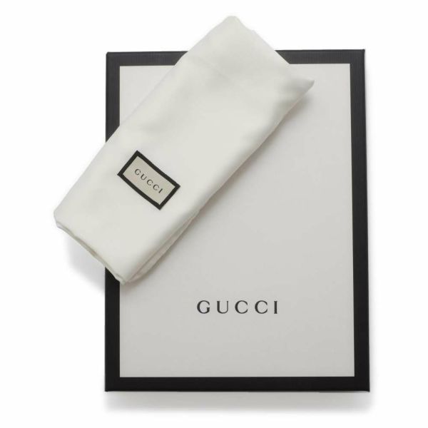 グッチ チェーンショルダーバッグ GGマーモント レザー 598597 GUCCI ミニバッグ 黒