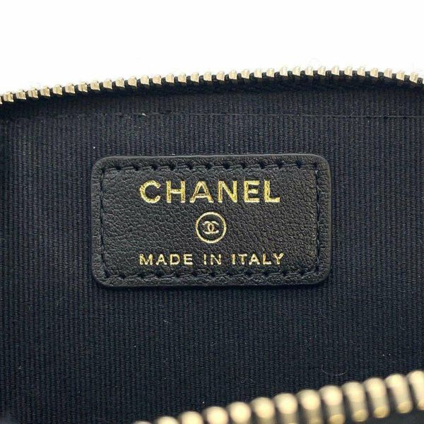 シャネル フォンケース チェーンショルダー ラムスキン ココマーク AP3739 CHANEL ポシェット 黒