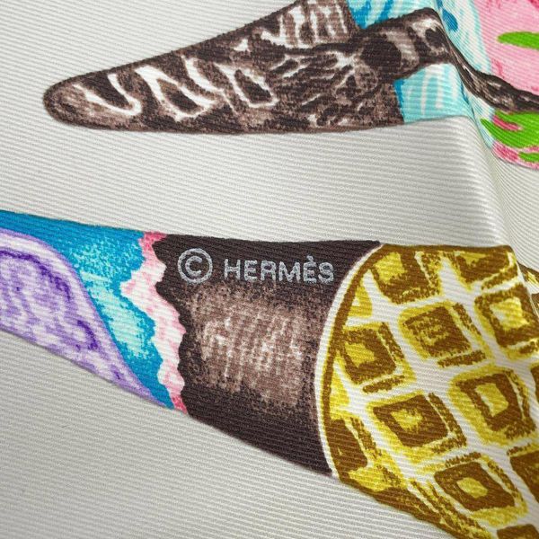 エルメス スカーフ カレ70 ファニー・アイスクリーム Funny Ice Cream HERMES 2024春夏