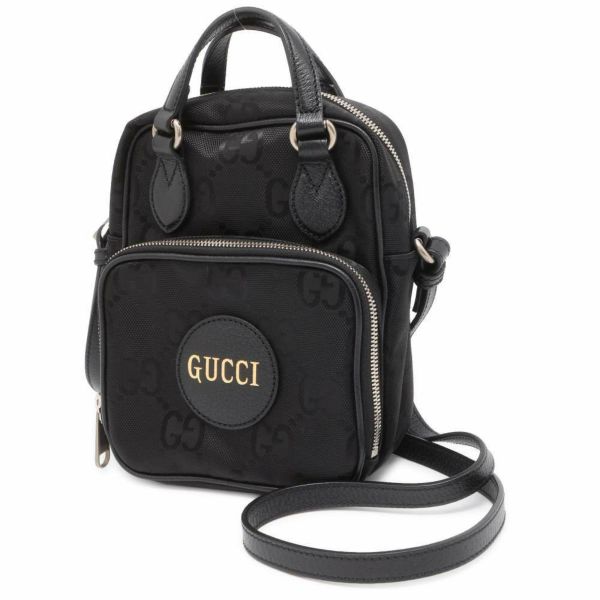 グッチ ショルダーバッグ オフ ザ グリッド GGナイロン 625850 GUCCI 2wayハンドバッグ 黒