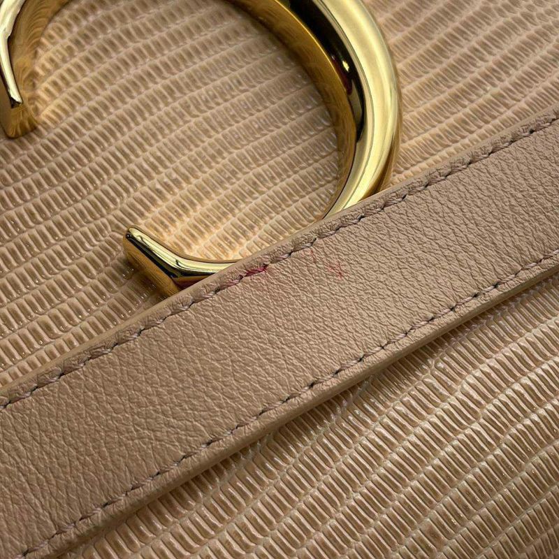 クロエ ショルダーバッグ クロエC 型押しレザー CHC19WS193B836H6 Chloe 2wayショルダーバッグ