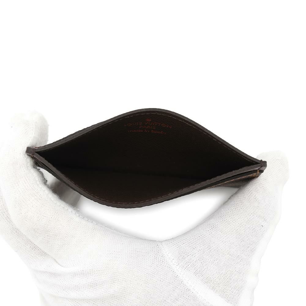 ルイヴィトン カードケース ダミエ・エベヌ ポルト カルト・サーンプル N61722 LOUIS VUITTON  名刺入れ パスケース