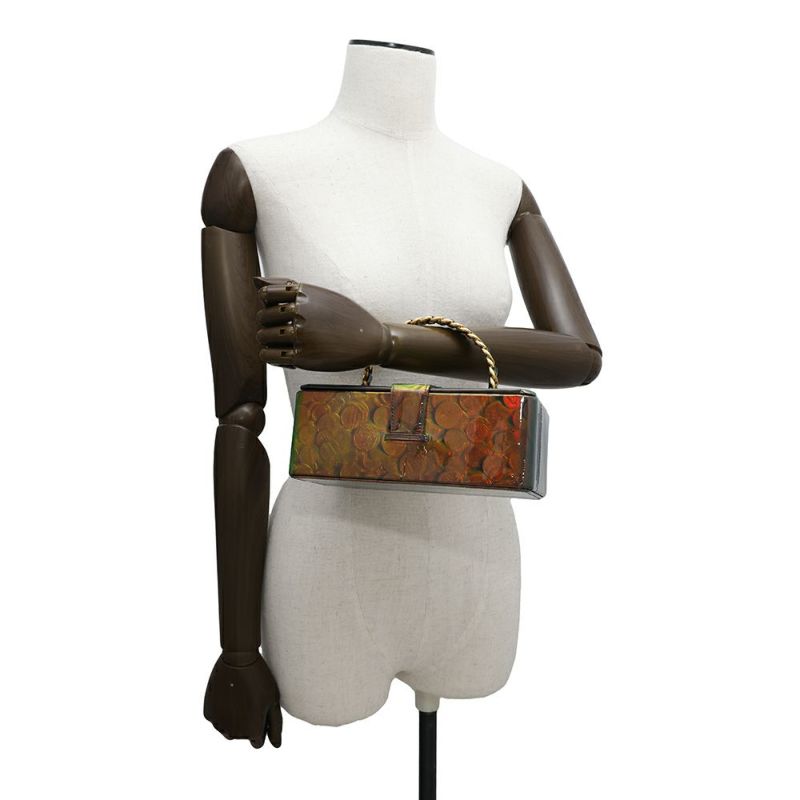 シャネル ハンドバッグ ココマーク コインモチーフ 3Dホログラム バニティ パテント CHANEL ヴァニティ