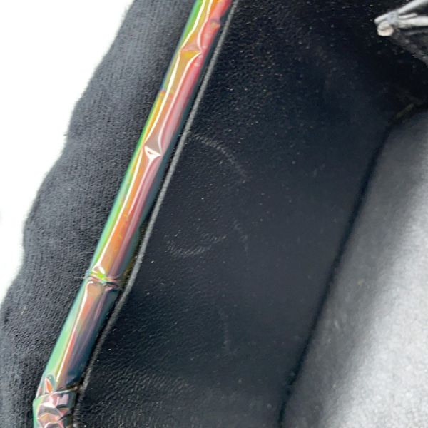 シャネル ハンドバッグ ココマーク コインモチーフ 3Dホログラム バニティ パテント CHANEL ヴァニティ