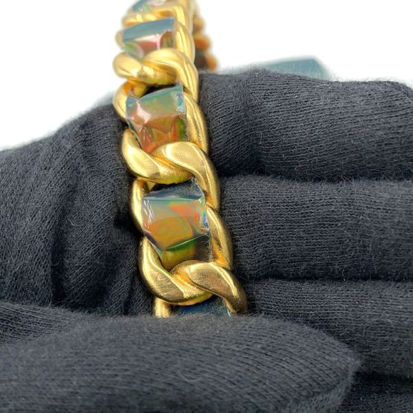 シャネル ハンドバッグ ココマーク コインモチーフ 3Dホログラム バニティ パテント CHANEL ヴァニティ