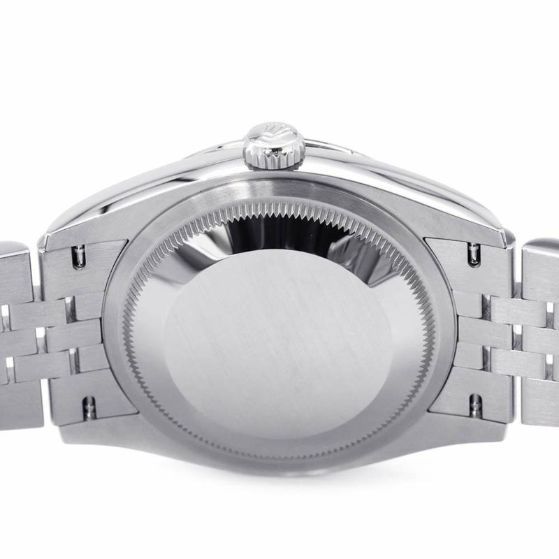 ロレックス デイトジャスト36 SS/K18WG 126234G ブライトブルーフルーテッド/10PD文字盤