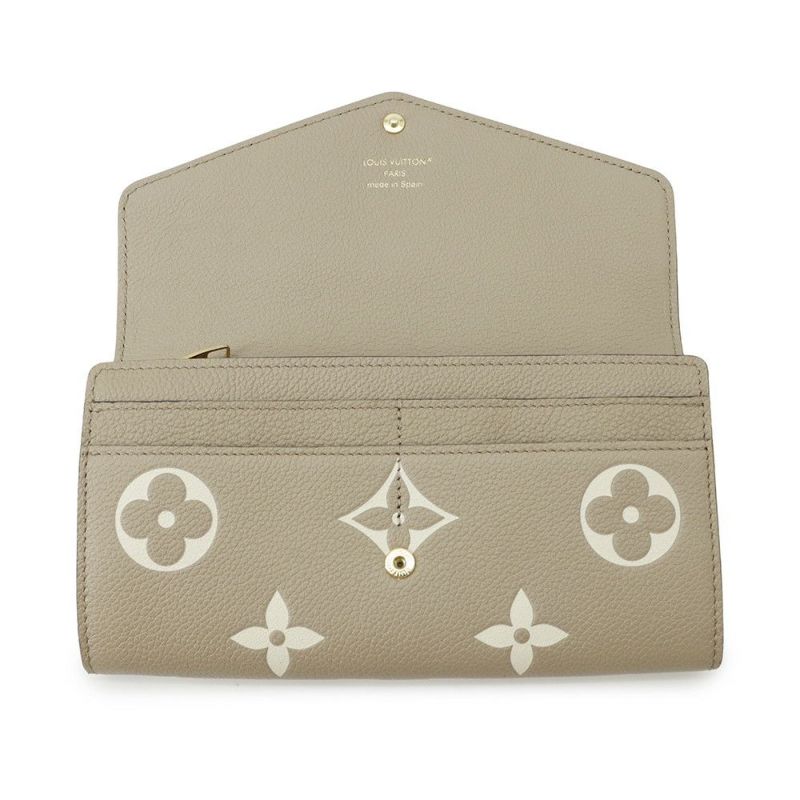 ルイ・ヴィトン 長財布 モノグラム・アンプラント ポルトフォイユ・サラ NM M81049 財布 トゥルトレール