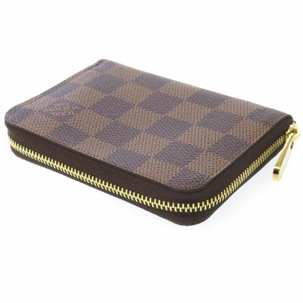 ルイヴィトン コインケース ダミエ・エベヌ ジッピー コインパース N63070 LOUIS VUITTON ヴィトン 財布 小銭入れ