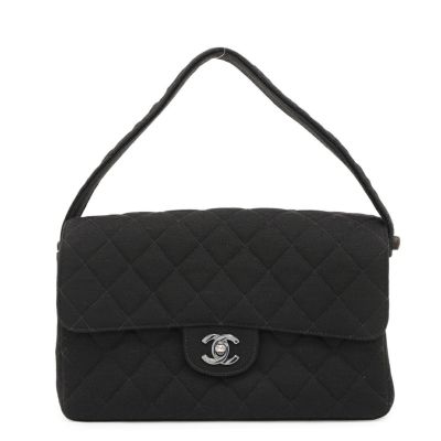 CHANELシャネル マトラッセ ココマーク ダブルフェイスコットンハンドバッグ シャネル ハンドバッグ マトラッセ ココマーク ダブルフェイス