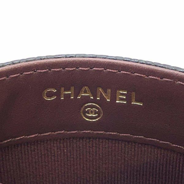 シャネル カードケース クラシック マトラッセ ココマーク AP0213 CHANEL 定期入れ 名刺入れ パスケース 黒